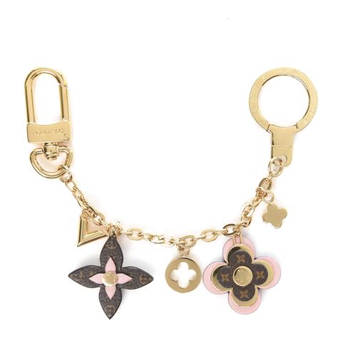 louis vuitton rose ballerine bag charm|louis vuitton keychain holder.